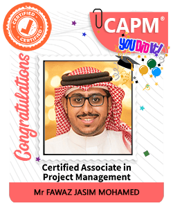 Mr Fawaz Jasim Mohamed - CAPM - 9 - Small