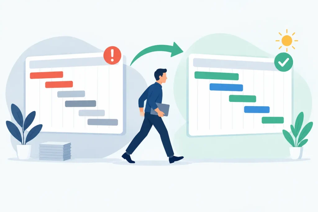 Project Schedule Recovery Example That Actually Works